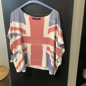 British flag tee